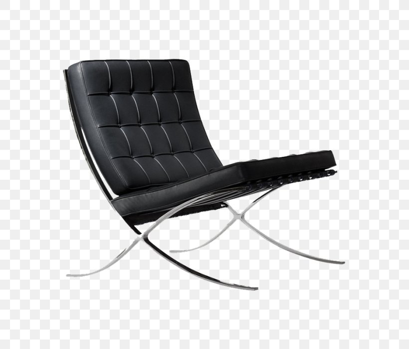 Barcelona Chair Eames Lounge Chair Knoll Foot Rests, PNG, 700x699px, Barcelona Chair, Bench, Chair, Eames Lounge Chair, Fauteuil Download Free