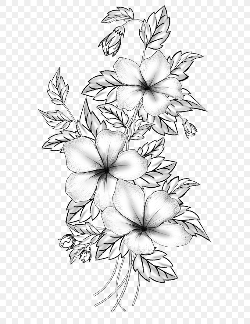 Floral Design Cut Flowers Drawing Branch /m/02csf, PNG, 633x1060px, Floral Design, Art, Artwork, Black And White, Branch Download Free