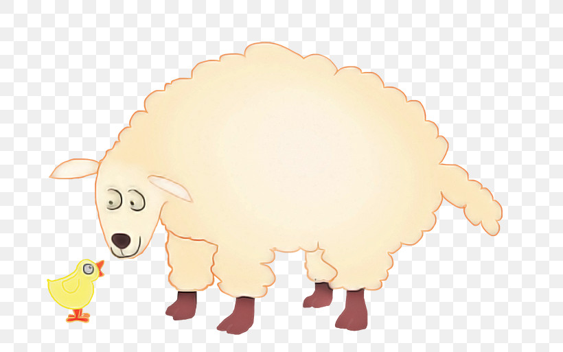 Sheep Sheep Cartoon Livestock Cow-goat Family, PNG, 723x513px, Sheep, Animal Figure, Cartoon, Cowgoat Family, Livestock Download Free
