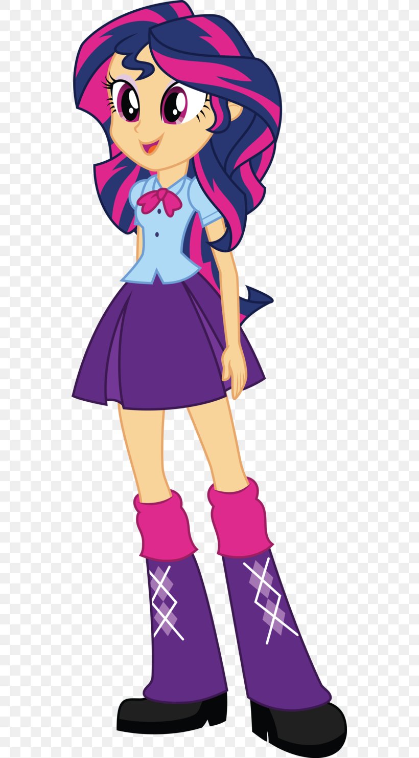 Twilight Sparkle Rainbow Dash My Little Pony: Equestria Girls Sunset Shimmer, PNG, 539x1481px, Watercolor, Cartoon, Flower, Frame, Heart Download Free