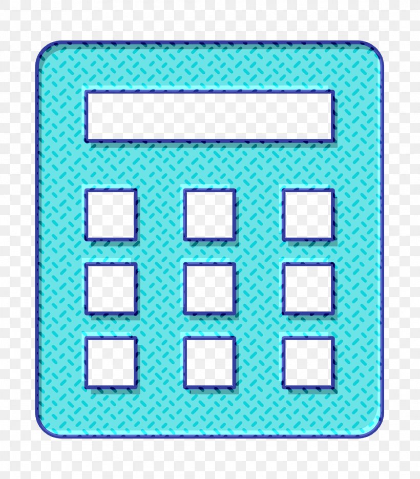 Calculator Icon, PNG, 1090x1244px, Calculator Icon, Rectangle, Turquoise Download Free