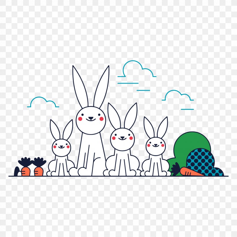Easter Bunny European Rabbit, PNG, 1667x1667px, Easter Bunny, Area, Art, Cartoon, Child Download Free