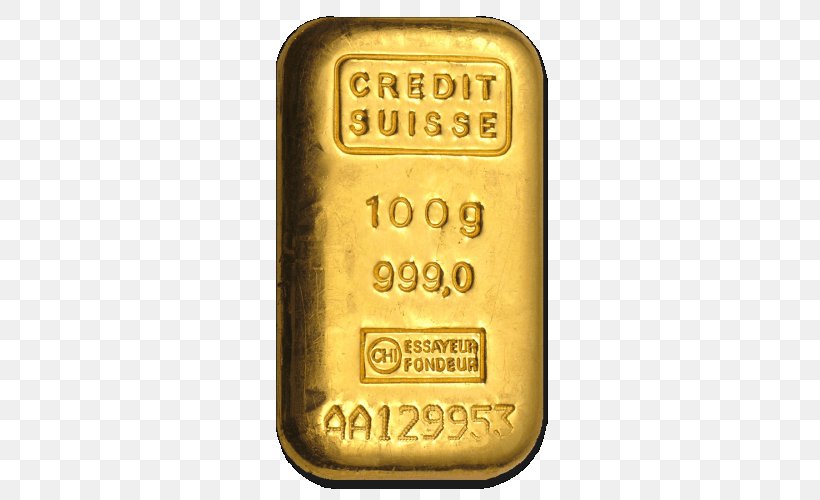 Gold Bar Credit Suisse Switzerland Ounce, PNG, 500x500px, Gold, Bar, Credit, Credit Suisse, Cufflink Download Free