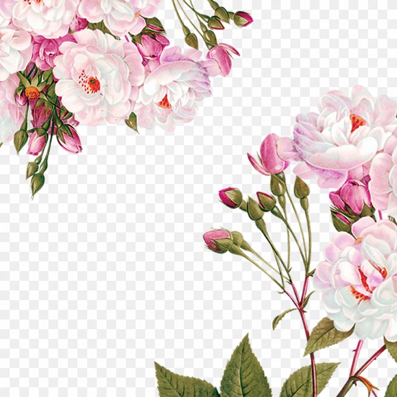 Centifolia Roses Paper Flower Garden Roses Party, PNG, 945x945px, Paper, Baby Shower, Birthday, Blossom, Branch Download Free