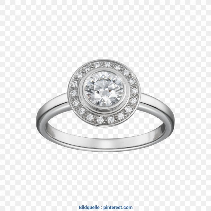 Earring Solitaire Engagement Ring Cartier, PNG, 1200x1200px, Earring, Bijou, Body Jewelry, Cartier, Diamond Download Free