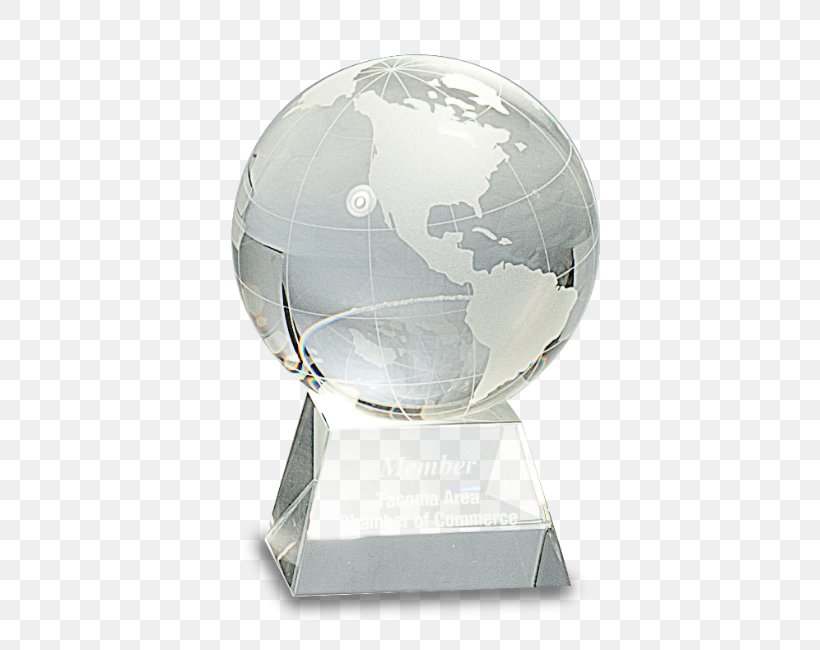 Globe Crystal Award Lead Glass, PNG, 493x650px, Globe, Award, Crystal, Crystal Globe, Engraving Download Free