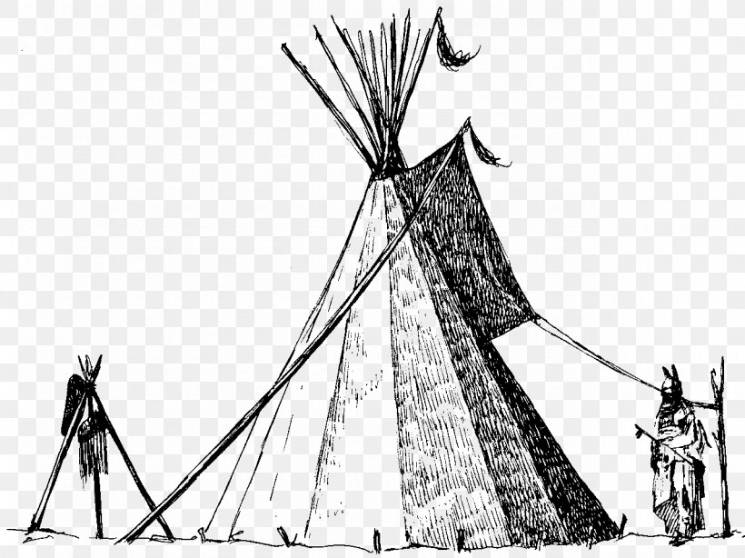 Tipi Native Americans In The United States Tent Plains Indians Drawing, PNG, 1280x959px, Tipi, Art, Black And White, Blackfoot Confederacy, Cheyenne Download Free