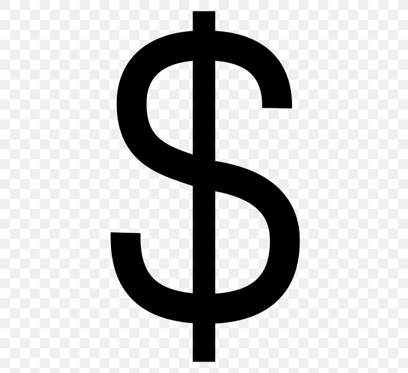 Dollar Sign United States Dollar Clip Art, PNG, 750x750px, Dollar Sign, Brand, Currency, Dollar, Logo Download Free