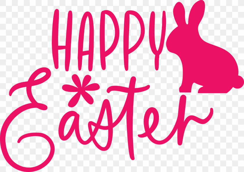 Easter Day Easter Sunday Happy Easter, PNG, 3000x2121px, Easter Day, Easter Sunday, Happy Easter, Magenta, Pink Download Free
