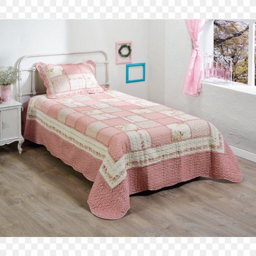 Bed Sheets Bed Frame Mattress Duvet Bedroom, PNG, 1050x1050px, Watercolor, Cartoon, Flower, Frame, Heart Download Free