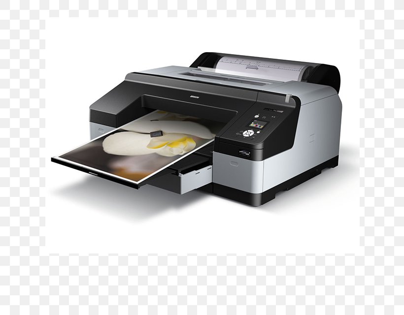 Paper Wide-format Printer Epson Inkjet Printing, PNG, 640x640px, Paper, Canon, Company, Continuous Ink System, Electronic Device Download Free