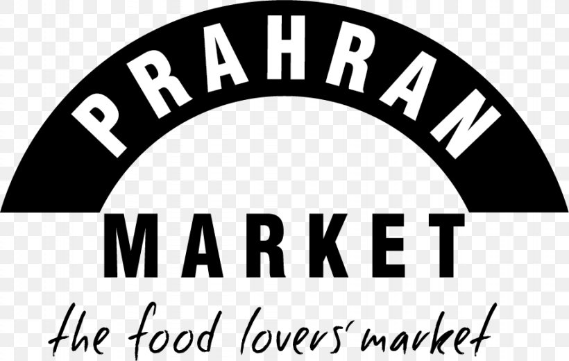 Prahran Market Logo Marketplace Grocery Store, PNG, 921x585px, Logo, Area, Black, Black And White, Brand Download Free