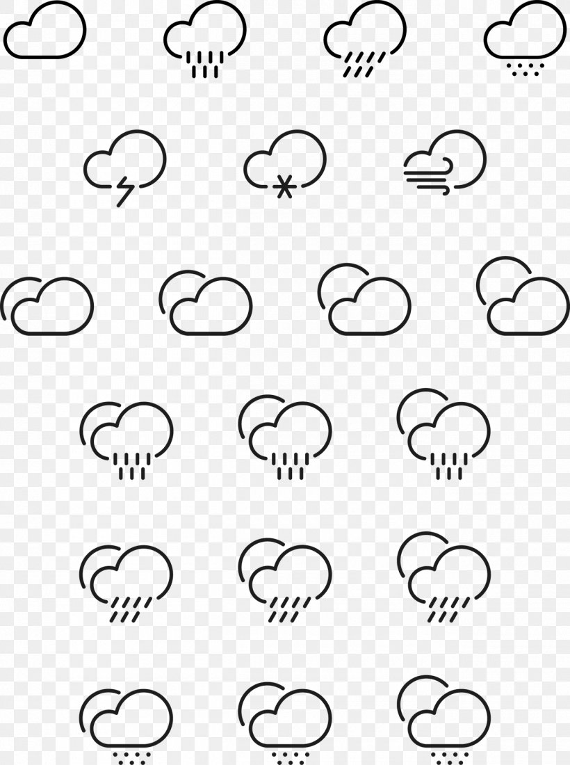 Weather Icon Design Icon, PNG, 1300x1745px, Weather, Area, Auto Part, Black And White, Body Jewelry Download Free