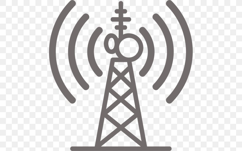 Cell Site Clip Art Telecommunications Tower Aerials Mobile Phones, PNG, 512x512px, Cell Site, Aerials, Broadcasting, Logo, Mobile Phones Download Free