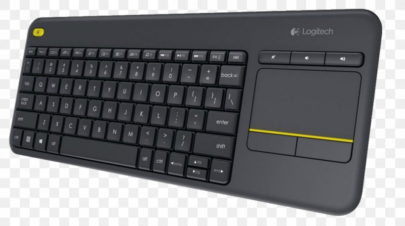 Computer Keyboard Laptop Logitech Unifying Receiver Touchpad, PNG, 1200x669px, Computer Keyboard, Bluetooth, Computer, Computer Accessory, Computer Component Download Free