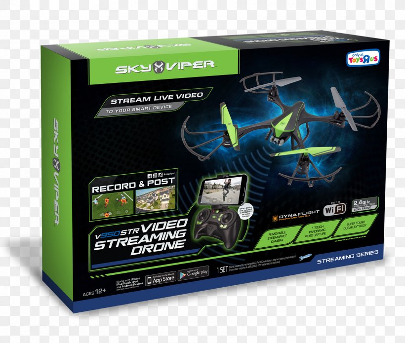 Unmanned Aerial Vehicle Sky Viper V950HD Quadcopter Toy, PNG, 1800x1526px, Unmanned Aerial Vehicle, Blue, Electronic Device, Electronics, Electronics Accessory Download Free