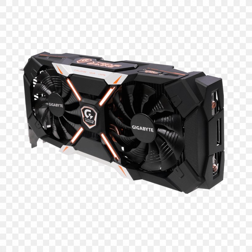 Graphics Cards & Video Adapters NVIDIA GeForce GTX 1060 GDDR5 SDRAM Gigabyte Technology 英伟达精视GTX, PNG, 1000x1000px, Graphics Cards Video Adapters, Aorus, Computer, Computer Component, Computer Cooling Download Free