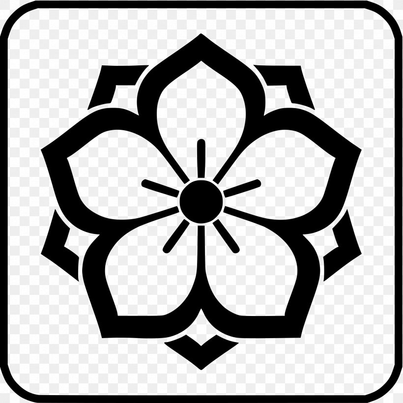 Mon Crest Family Symbol, PNG, 2400x2400px, Mon, Area, Artwork, Black, Black And White Download Free