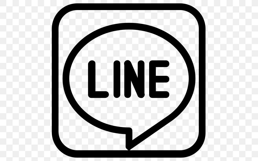 Social Media LINE Naver Japan, PNG, 512x512px, Social Media, Area, Black And White, Brand, Communication Download Free