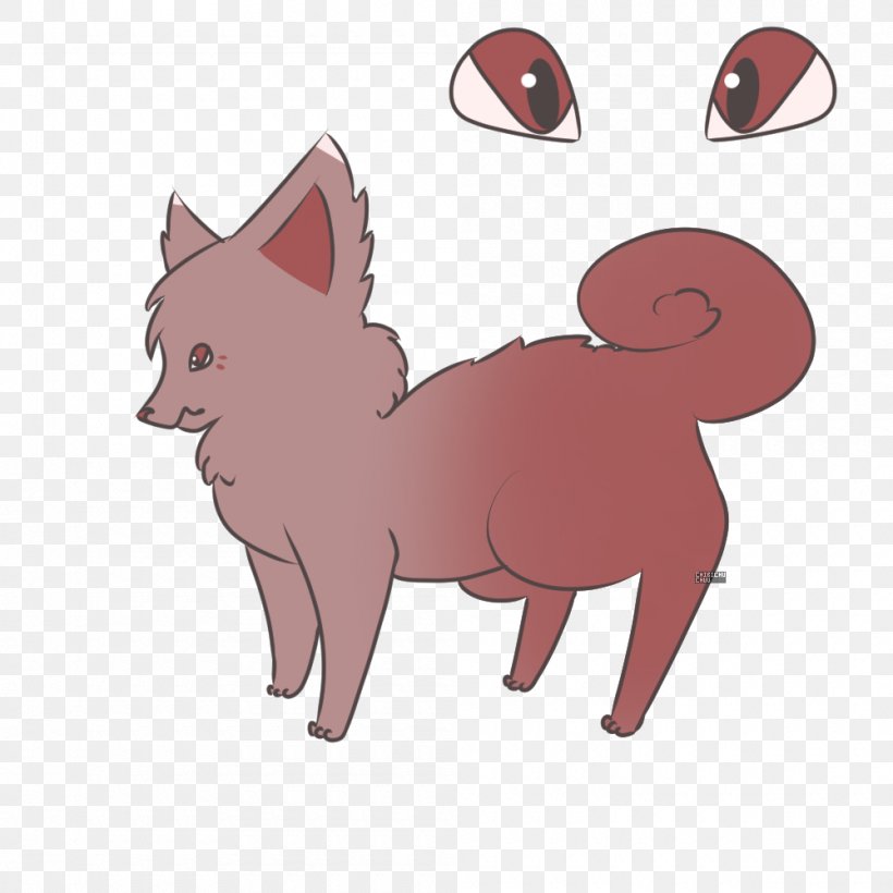 Whiskers Dog Red Fox Cat Pig, PNG, 1000x1000px, Whiskers, Carnivoran, Cartoon, Cat, Cat Like Mammal Download Free