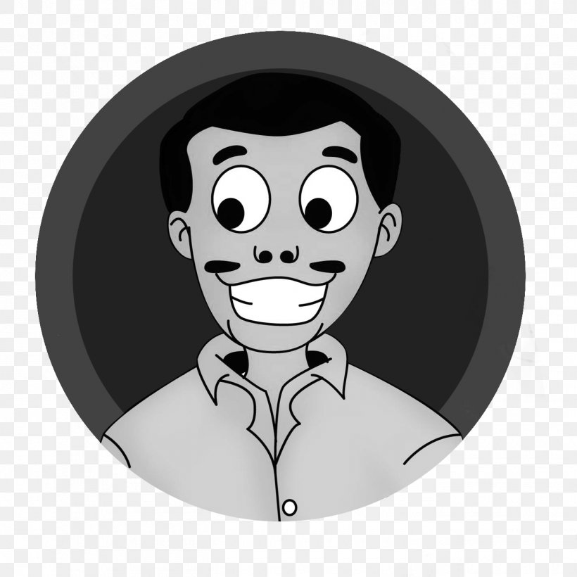 Character Cartoon Facebook Fiction Black M, PNG, 1350x1350px, Character, Black, Black And White, Black M, Cartoon Download Free