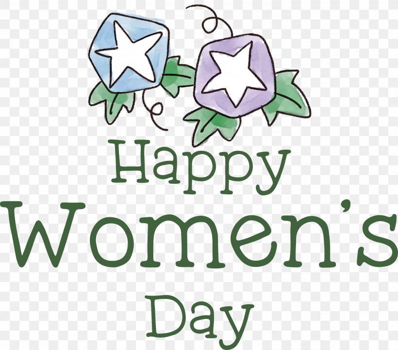 Happy Womens Day Womens Day, PNG, 3000x2635px, Happy Womens Day, Creativity, Flower, Leaf, Line Download Free