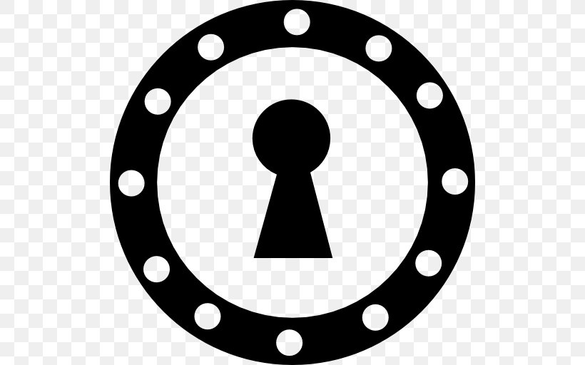 Keyhole Tool Circle, PNG, 512x512px, Keyhole, Area, Black And White, Door, Key Download Free