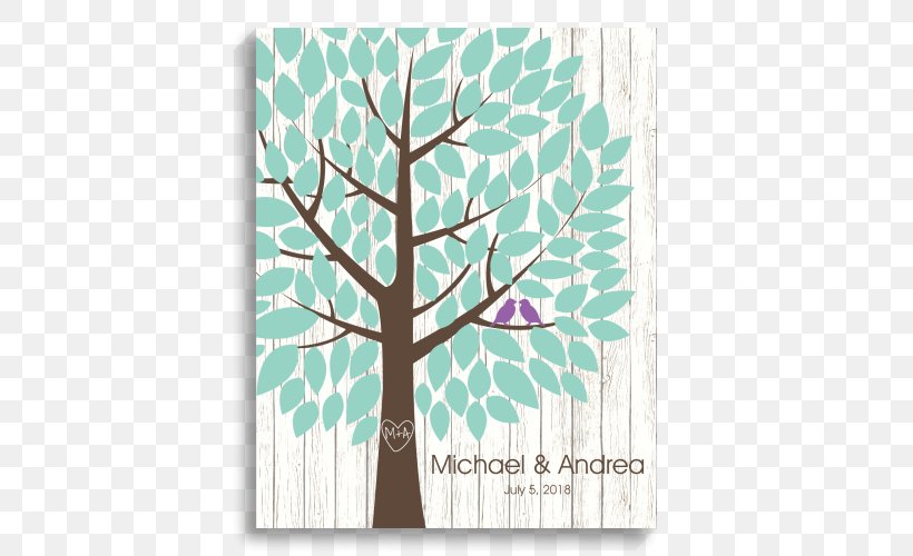 Wedding Guestbook Party Groomsman Bridesmaid, PNG, 500x500px, Wedding, Anniversary, Aqua, Baby Shower, Branch Download Free