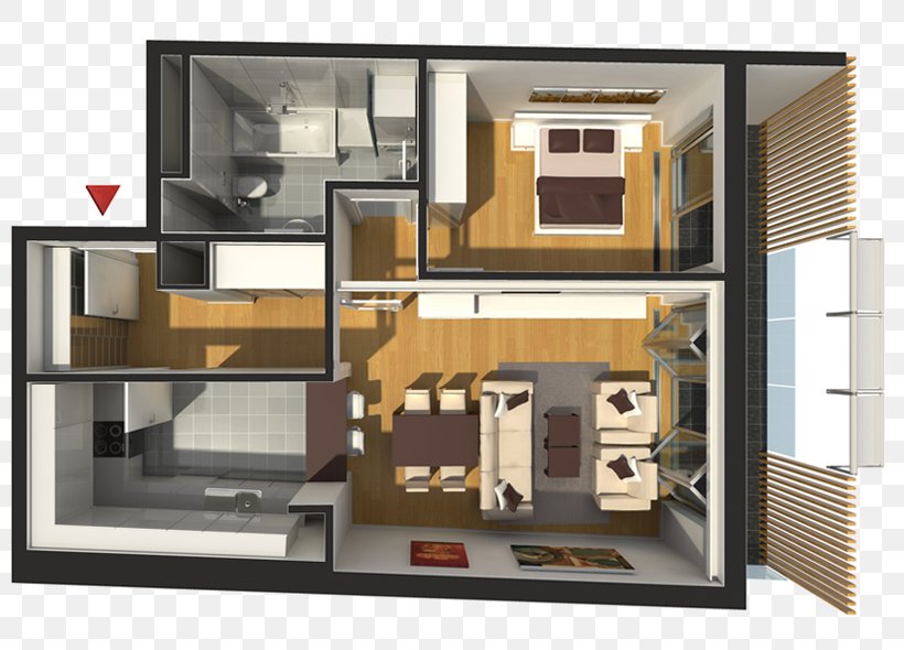 Apartment Bedroom West 65 Sea, PNG, 812x590px, Apartment, Bedroom, Building, Business, Elevation Download Free