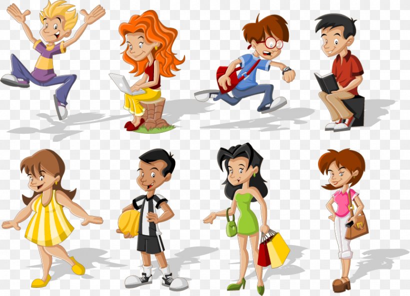 Cartoon Royalty-free Photography Illustration, PNG, 860x622px, Cartoon, Adolescence, Art, Child, Figurine Download Free