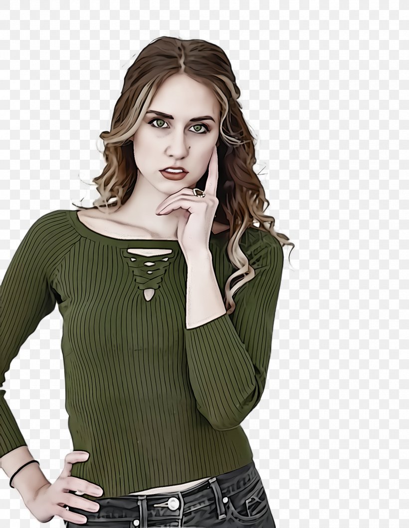 Clothing Green Sleeve Neck Shoulder, PNG, 1760x2272px, Clothing, Blouse, Fashion Model, Green, Neck Download Free