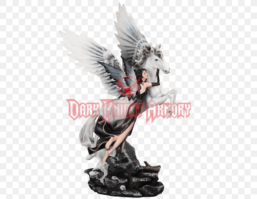 Figurine Statue Pegasus Winged Unicorn, PNG, 635x635px, Figurine, Action Figure, Dragon, Elf, Fairy Download Free