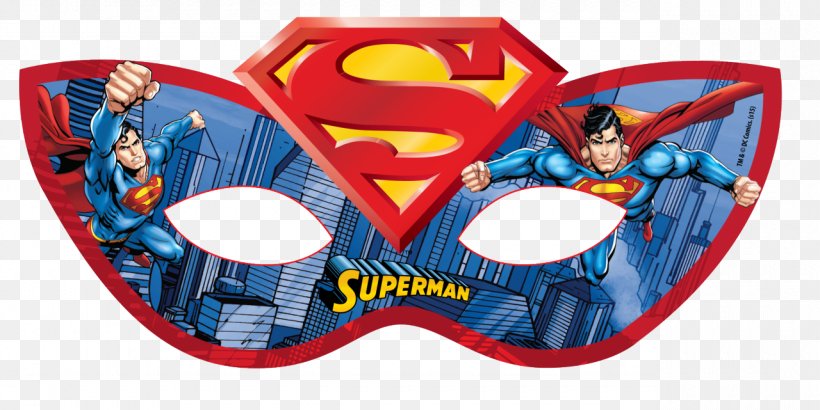 Superman Mask Toy Party Costume, PNG, 1280x641px, Superman, Balloon, Birthday, Character, Child Download Free