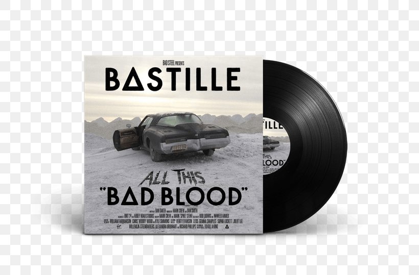 Bad Blood Bastille Pompeii Phonograph Record Song, PNG, 760x539px, Bad Blood, Album, Automotive Tire, Automotive Wheel System, Bastille Download Free
