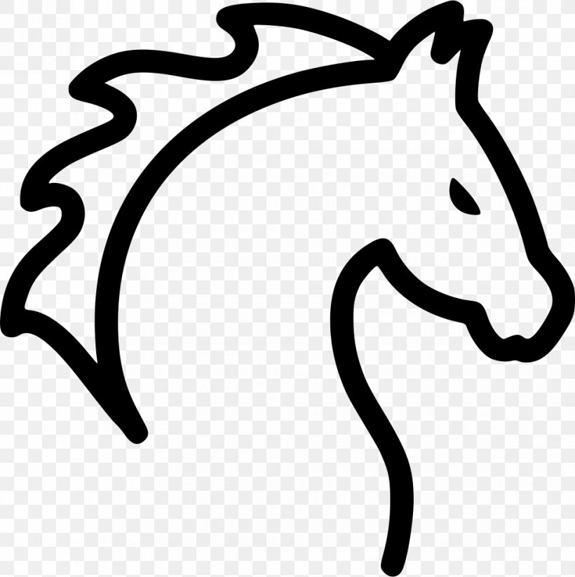 Horse Pony, PNG, 980x984px, Horse, Animal, Artwork, Black And White, Carnivoran Download Free