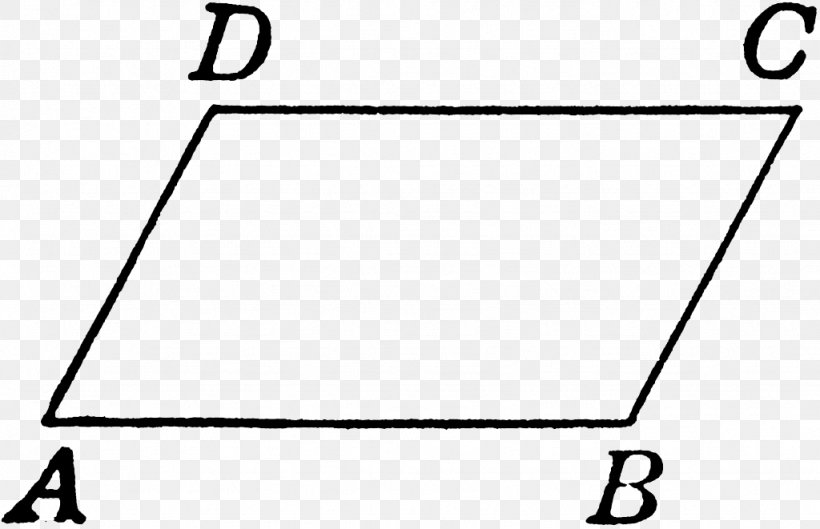 Parallelogram Triangle Geometry Pythagorean Theorem, PNG, 1024x661px, Parallelogram, Area, Begizta, Black, Black And White Download Free