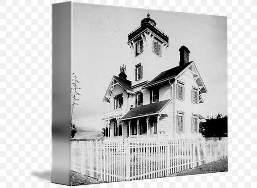 Point Fermin Light Lighthouse Building Museum South Bay, Los Angeles, PNG, 650x599px, Lighthouse, Author, Black And White, Building, Facade Download Free
