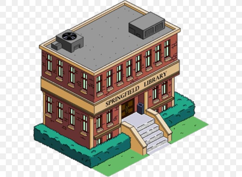 The Simpsons: Tapped Out The Simpsons Game Rainier Wolfcastle Building Marge Simpson, PNG, 596x600px, Simpsons Tapped Out, Building, Commercial Building, Eboy, Elevation Download Free