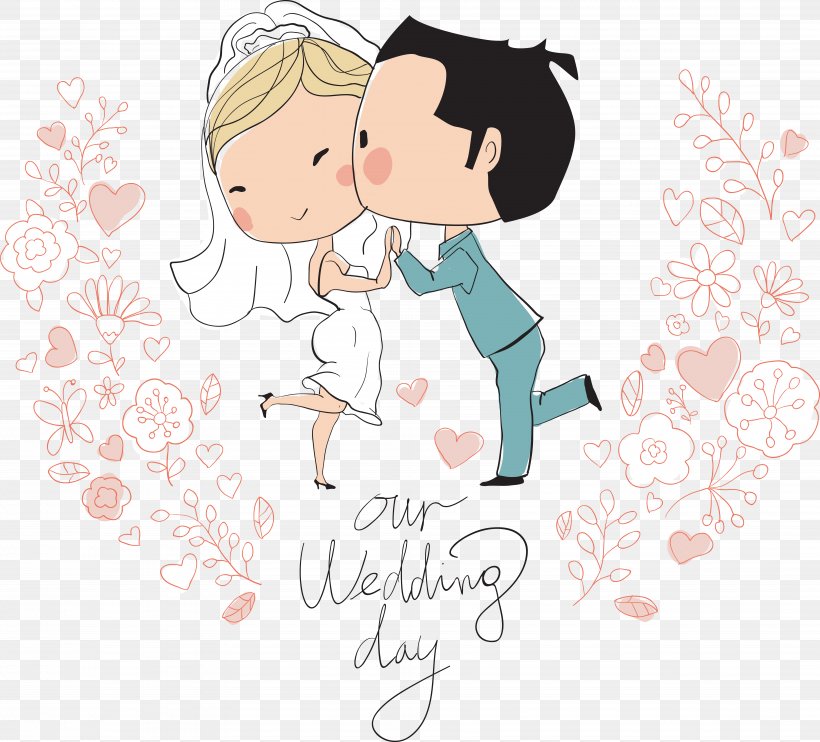 Wedding Invitation Bridegroom Illustration, PNG, 8133x7367px, Watercolor, Cartoon, Flower, Frame, Heart Download Free