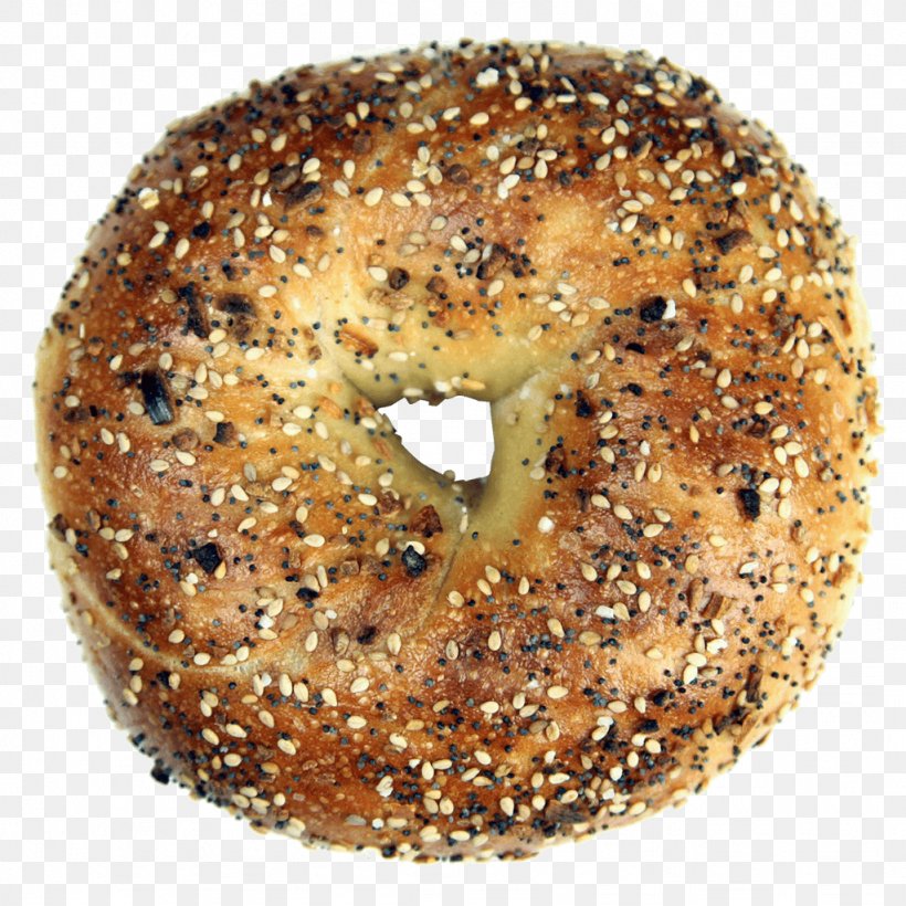 Everything Bagel Simit Pumpernickel Bakery, PNG, 1024x1024px, Bagel, Bagel And Cream Cheese, Bagel Dog, Baked Goods, Bakery Download Free