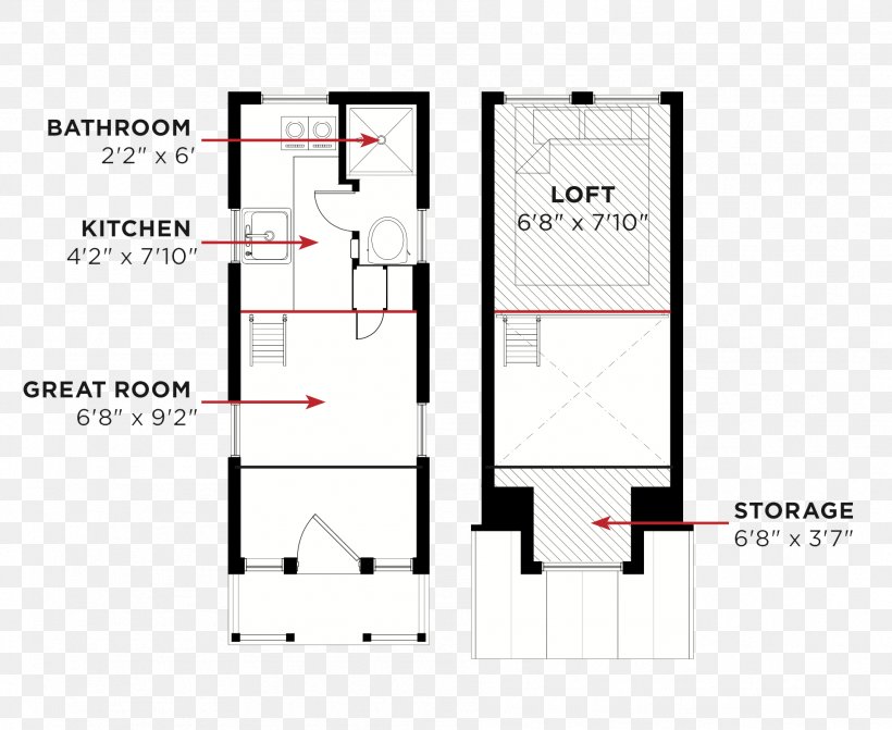 Floor Plan Tiny House Movement House Plan Tumbleweed Tiny House Company, PNG, 1892x1550px, Floor Plan, Apartment, Area, Cottage, Diagram Download Free