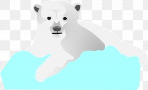 White Polar Bear - Polar Bear Dog Illustration PNG