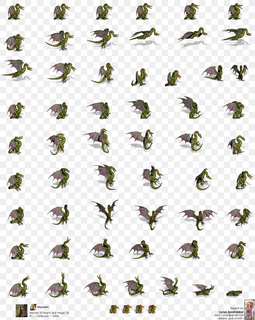 Heroes Of Might And Magic III Might And Magic III: Isles Of Terra Terraria Super Nintendo Entertainment System Sprite, PNG, 1265x1590px, Heroes Of Might And Magic Iii, Dragon, Fantasy, Fauna, Grass Download Free