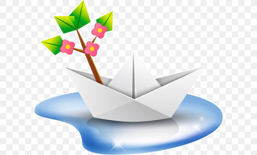 Origami Paper Origami Paper Clip Art, PNG, 600x494px, Paper, Art, Art Paper, Boat, Flower Download Free
