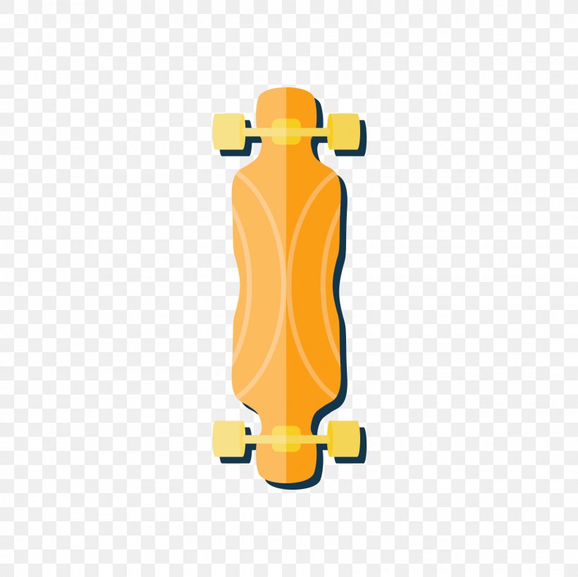 Skateboard Free Yellow Orange, PNG, 1600x1600px, Skateboard, Beak, Bird, Blue, Cartoon Download Free