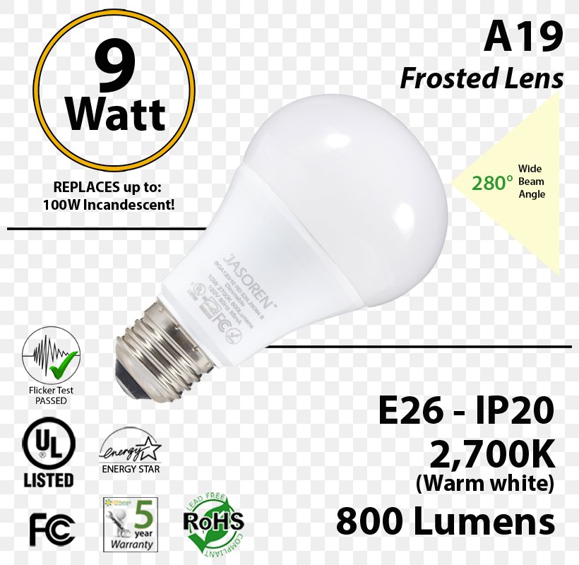 Incandescent Light Bulb LED Lamp Recessed Light Lighting, PNG, 800x800px, Light, Aseries Light Bulb, Bipin Lamp Base, Edison Screw, Electrical Ballast Download Free