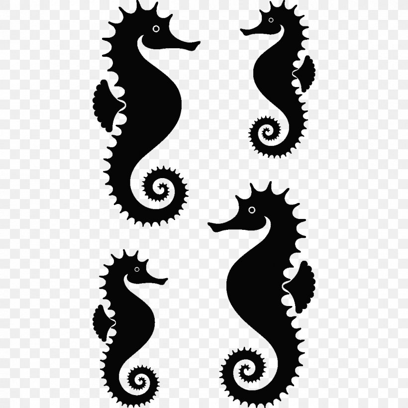 Seahorse Oss 2.0 Associazione Nazionale Operatori Socio Sanitari Sticker Ases Media, PNG, 1200x1200px, Seahorse, Advertising, Black And White, Decal, Fish Download Free