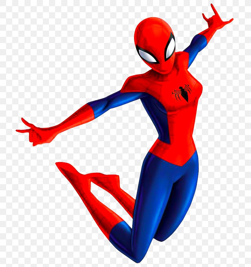 Spider-Man Miles Morales Spider-Woman (Jessica Drew) Spider-Woman (Gwen Stacy) Green Goblin, PNG, 740x870px, Spiderman, Costume, Electric Blue, Fictional Character, Green Goblin Download Free
