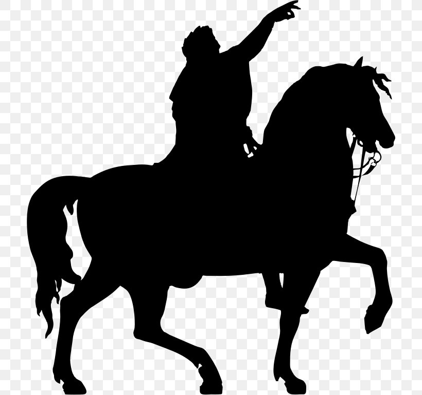Statue Bull Riding Silhouette Clip Art, PNG, 716x769px, Statue, Black And White, Bridle, Bull Riding, Cowboy Download Free