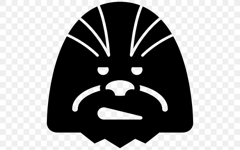 Chewbacca Leia Organa Padmé Amidala Han Solo Ki-Adi-Mundi, PNG, 512x512px, Chewbacca, All Terrain Armored Transport, Black, Black And White, Fictional Character Download Free